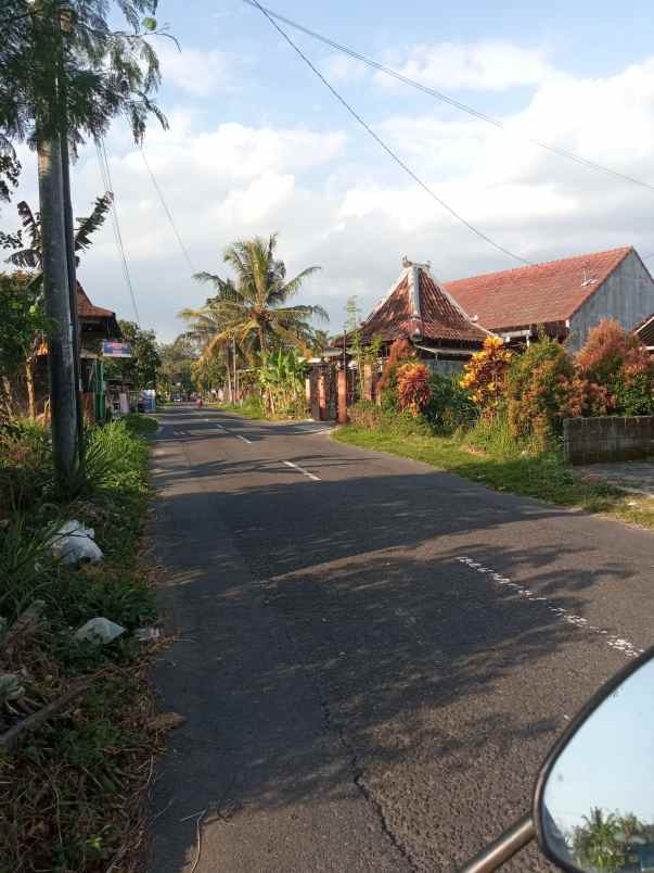 dijual tanah sawah tepi jalan belakang rsud sleman
