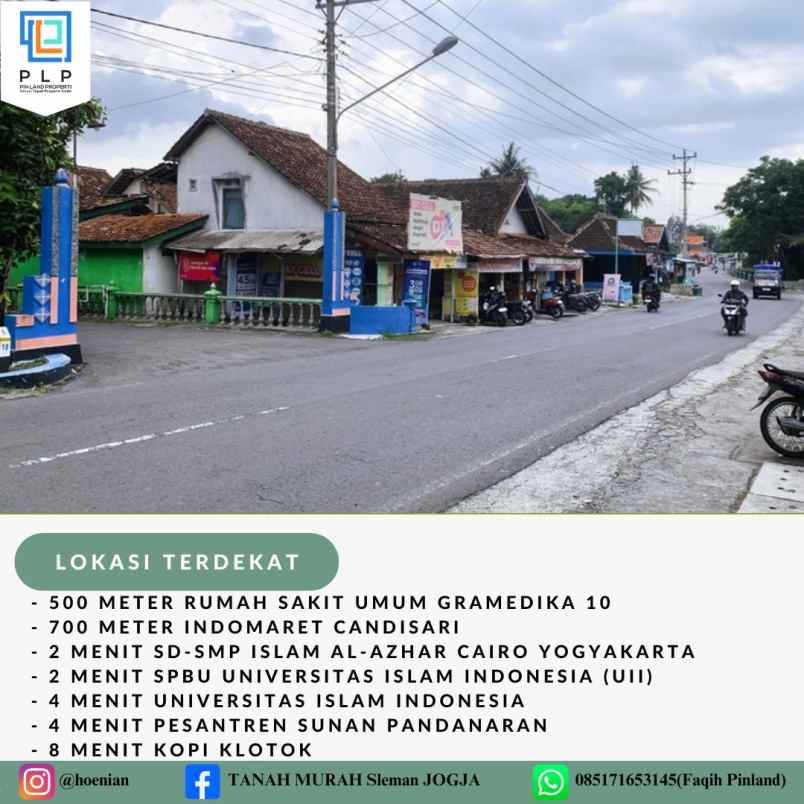 dijual tanah sukoharjo