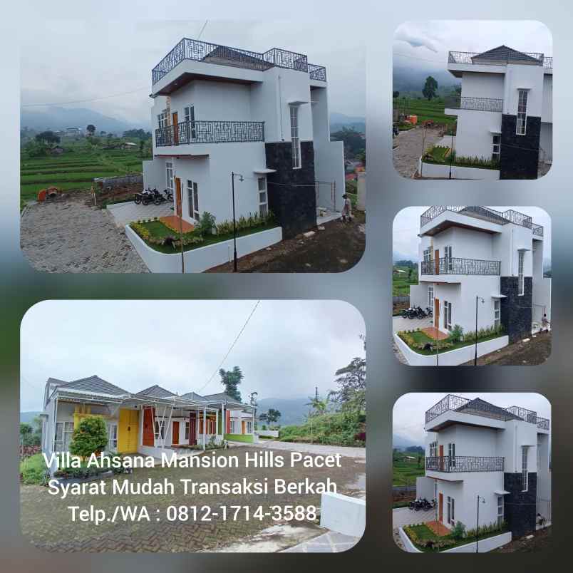 dijual villa pacet mojokerto