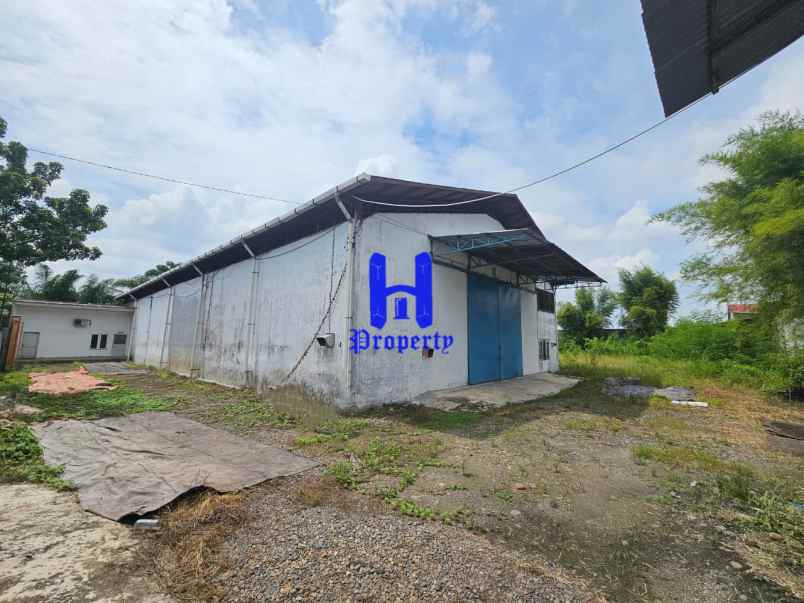 disewakan gudang di jalan irian barat percut sampali