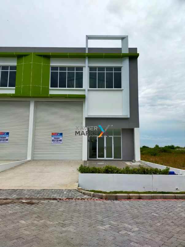 disewakan ruko gudang kantor eastgate logistic park gresik
