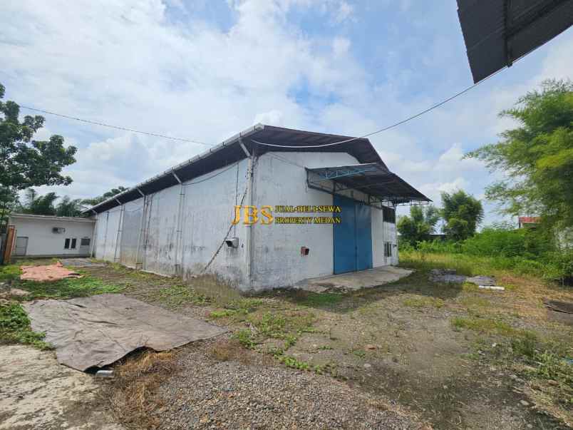 disewakan ruko gudang kantor jalan irian barat percut