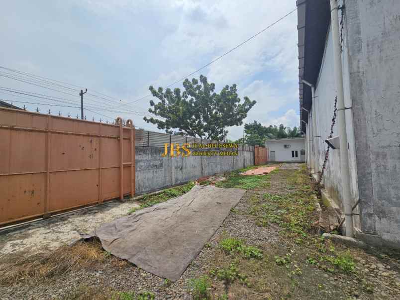 disewakan ruko gudang kantor jalan irian barat percut