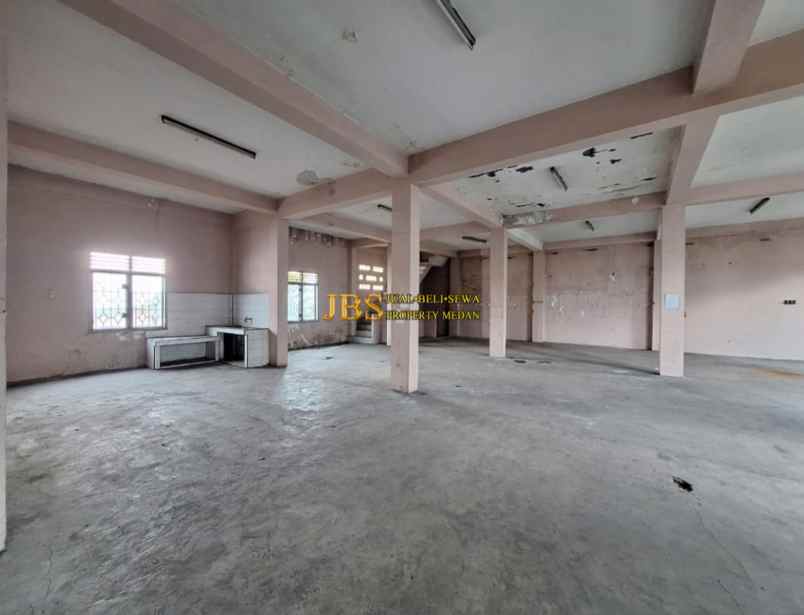 disewakan ruko gudang kantor jalan krakatau ujung dekat
