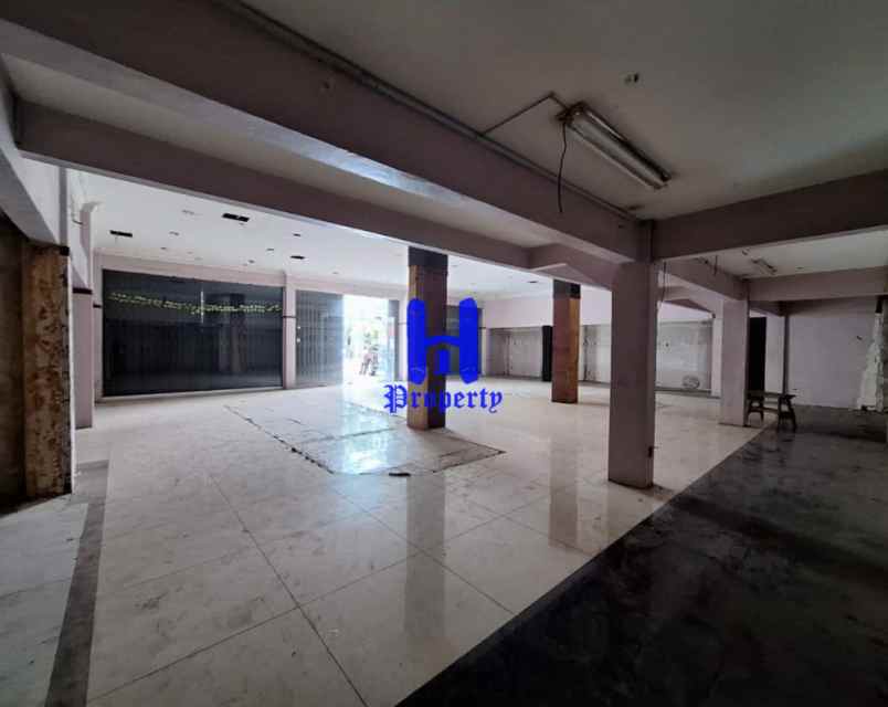 disewakan ruko gudang kantor jalan krakatau ujung dekat