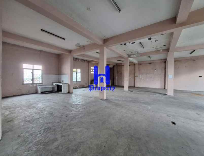 disewakan ruko gudang kantor jalan krakatau ujung dekat