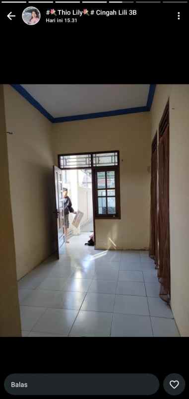 disewakan rumah tangerang desa belimbing 3kt
