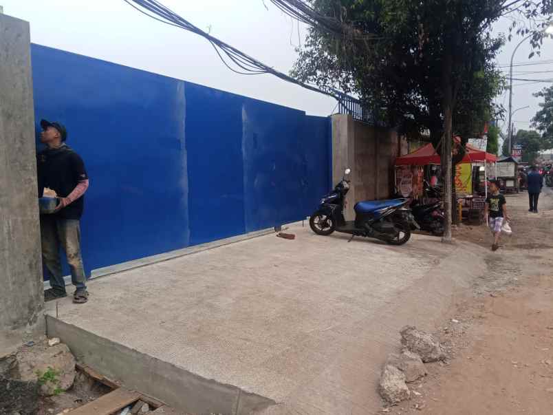 disewakan tanah zona komersil di raya narogong bekasi