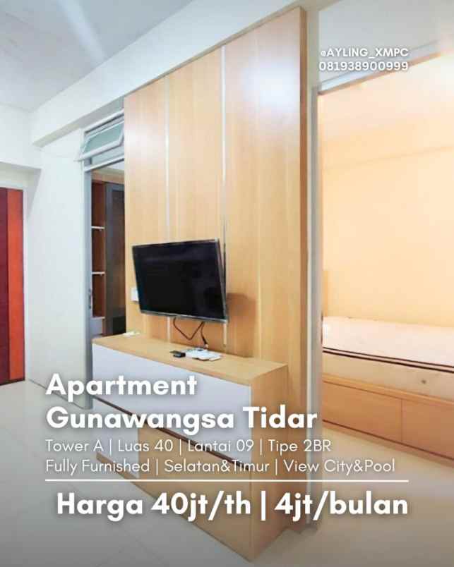 gunawangsa tidar siap huni fully furnished