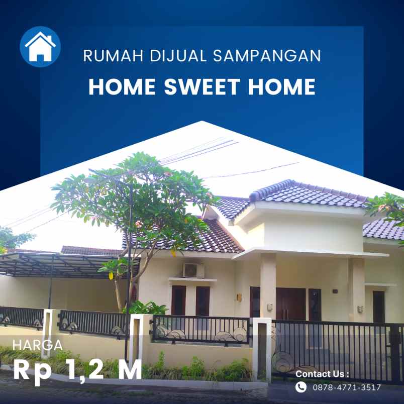 home sweet home dijual rumah sampangan mewah 254 m2