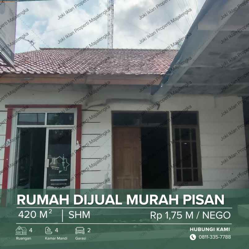 jual cepat properti serbaguna 3 bangunan siap operasi