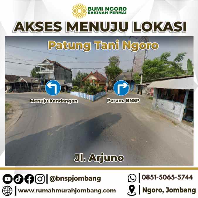 jual rumah murah ngoro di jombang