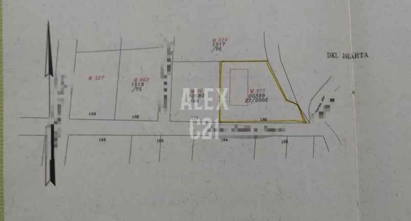 jual tanah bu di ciledug tangerang kota