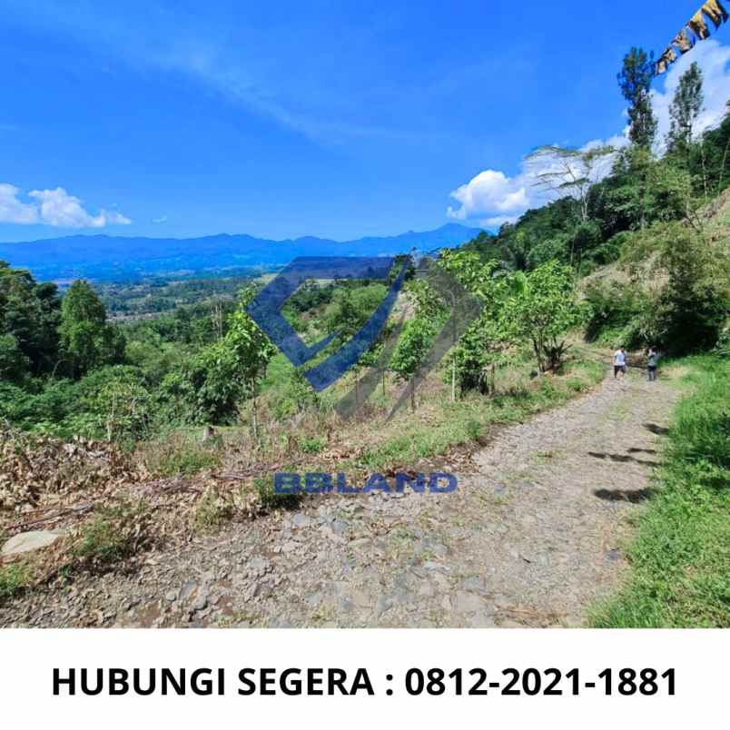 jual tanah murah cocok untuk villa di ciwidey