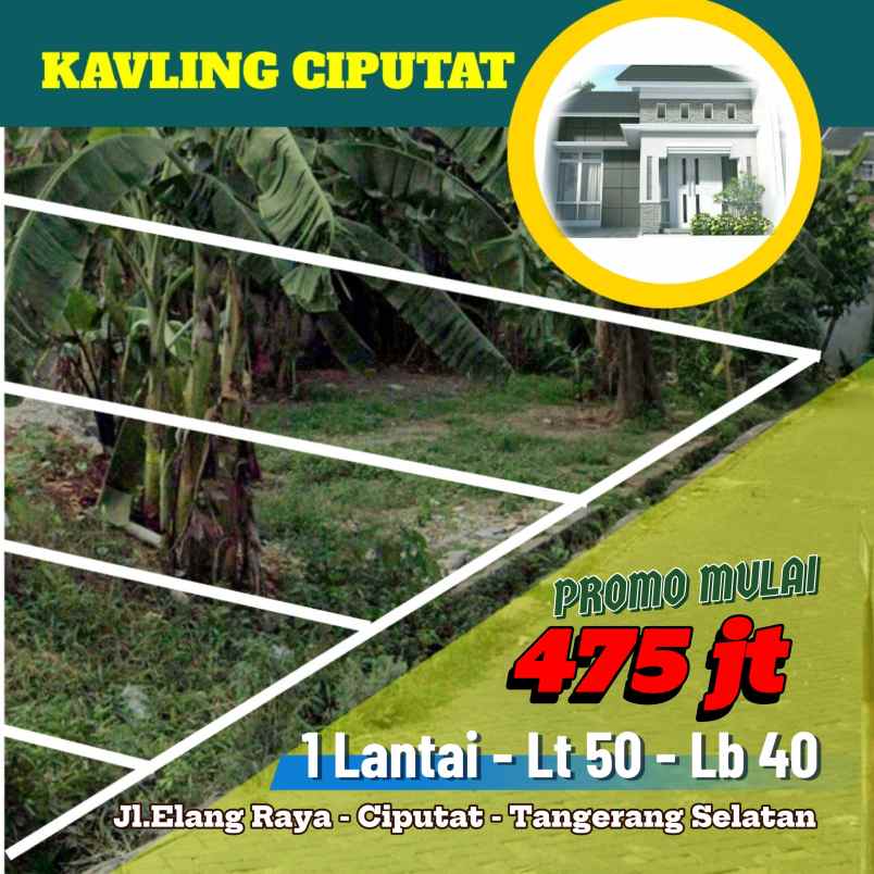 kavling ciputat