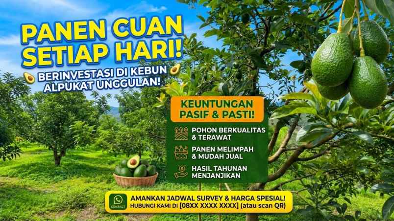 kebun produktif 2 1 hektare di cikidang