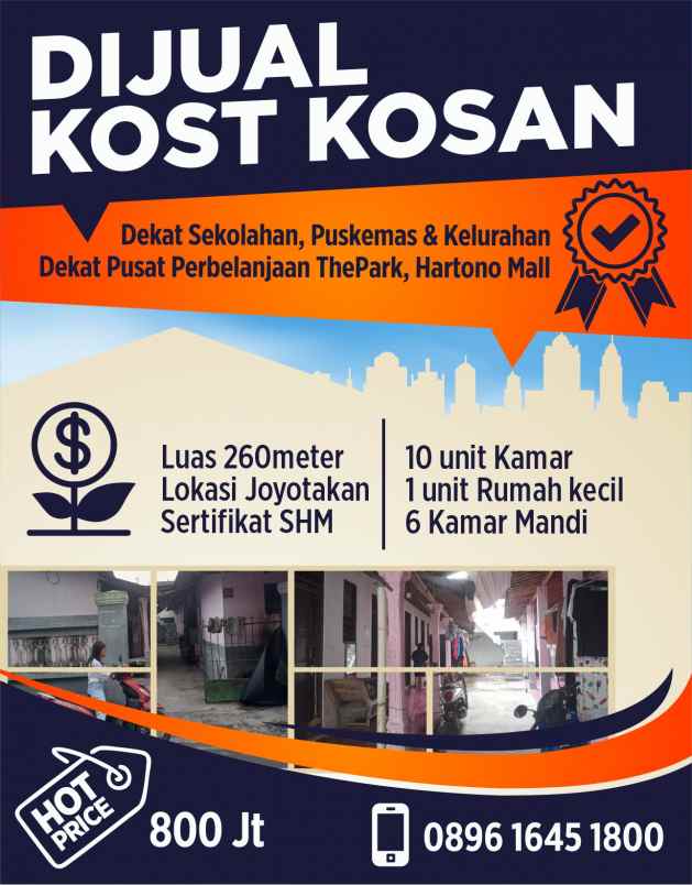 koskosan tengah kota solo