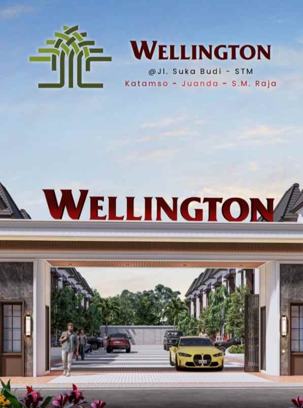 new project jual rumah villa baru komplek wellington