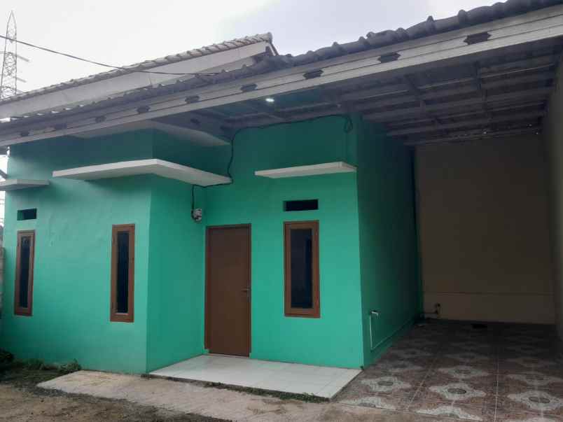 perumahan mini cluster bangunan baru siap huni