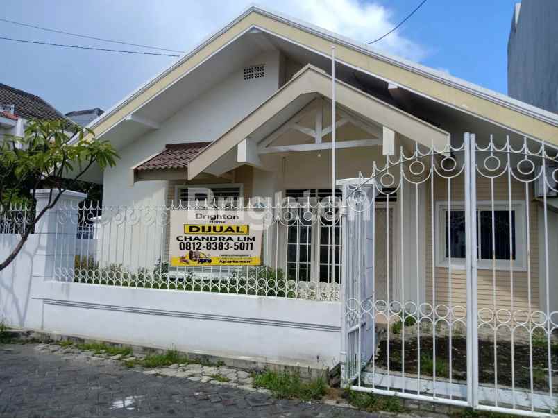 rumah 1 lantai hook strategis sutorejo nego