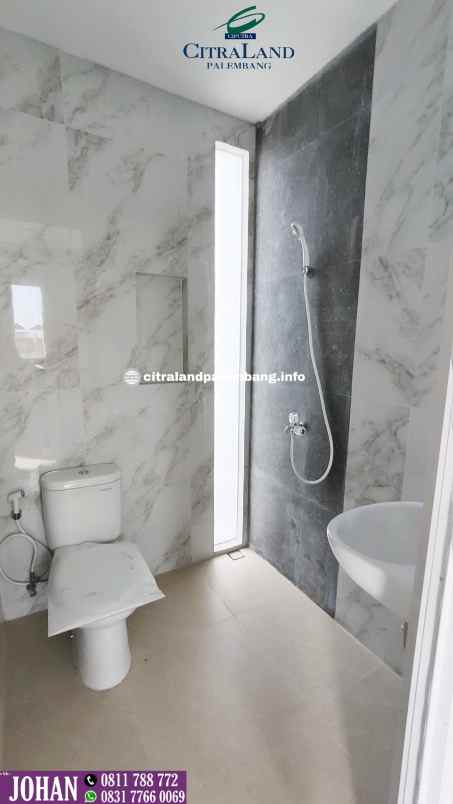 rumah 2 lantai citraland palembang harga dibawah 1m