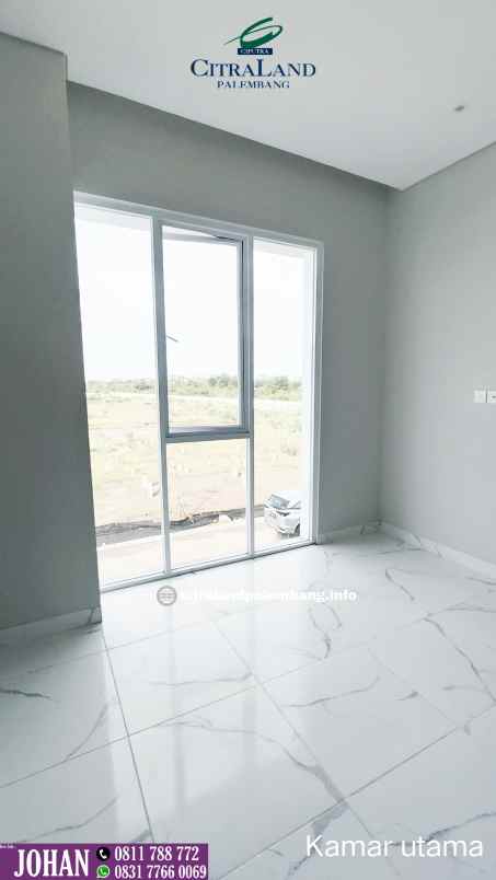 rumah 2 lantai citraland palembang harga dibawah 1m