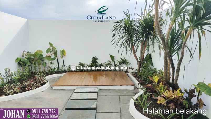 rumah 2 lantai citraland palembang harga dibawah 1m