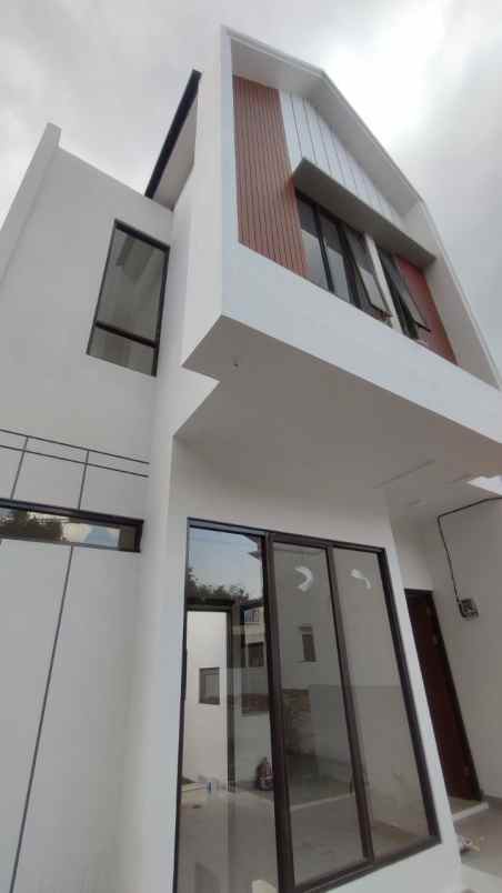 rumah 2 lantai minimalis scandinavia di purwakarta