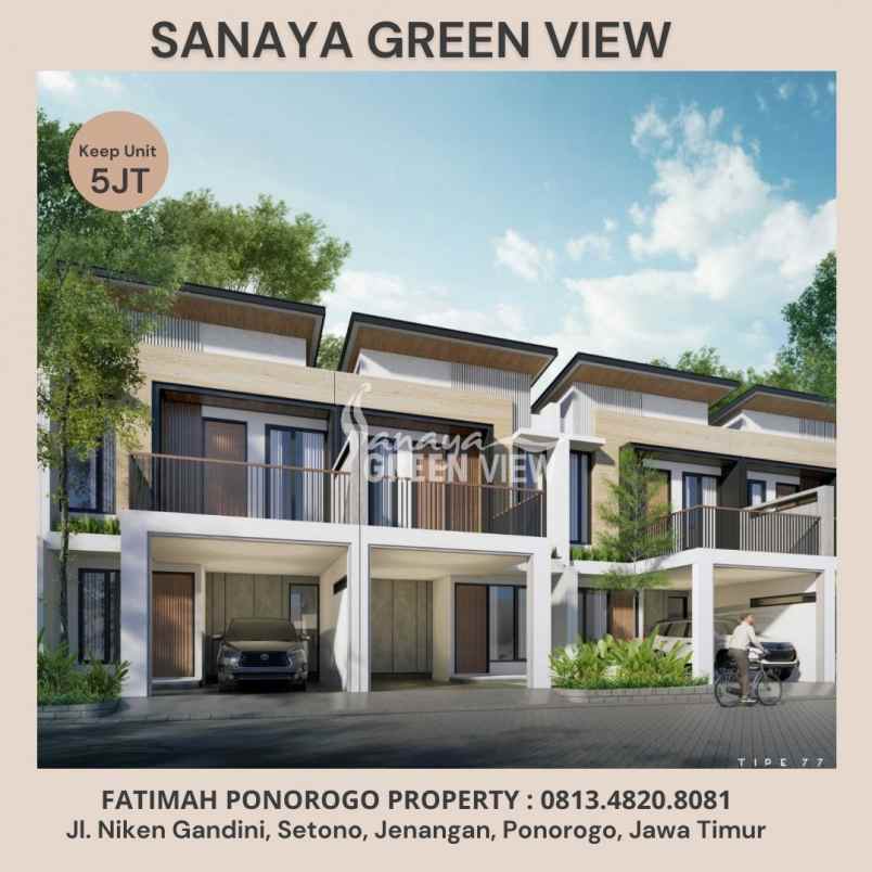 rumah 2 lantai yang banyak peminatnya ponorogo