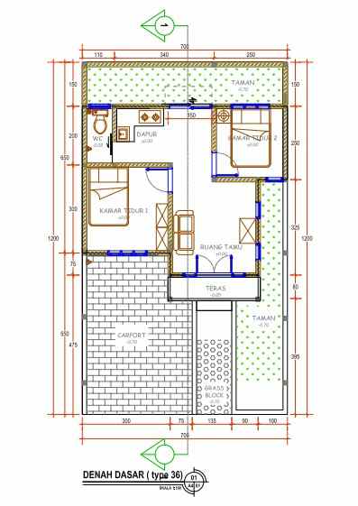 rumah american farm house minimalis murah meriah