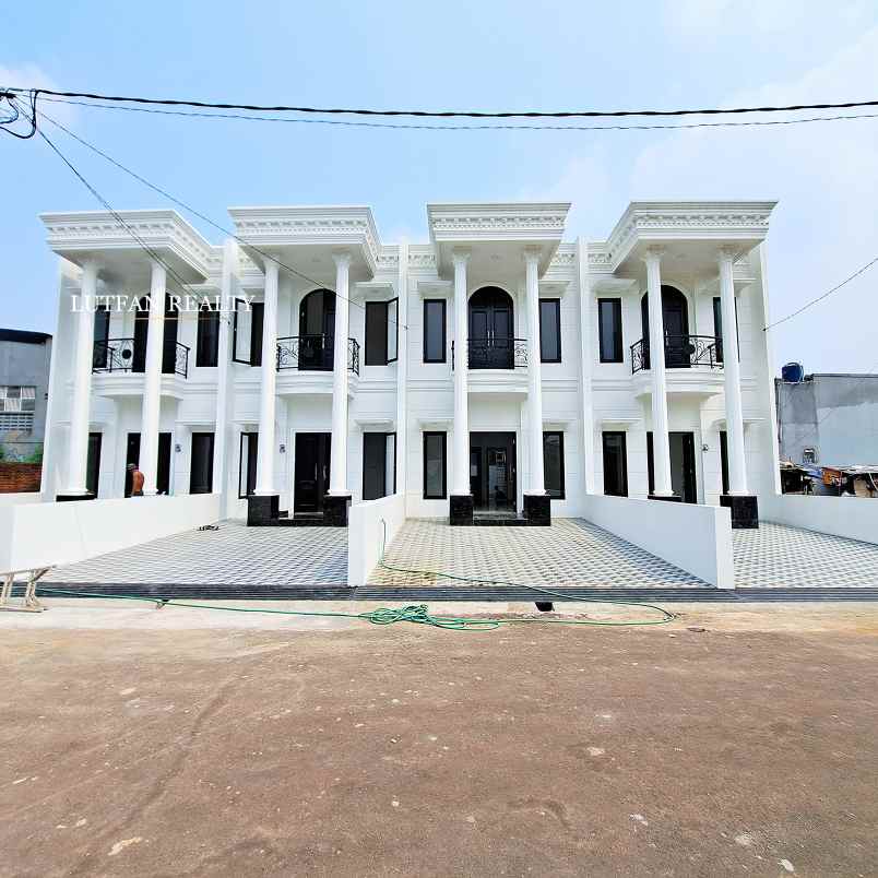 rumah baru dalam cluster condet