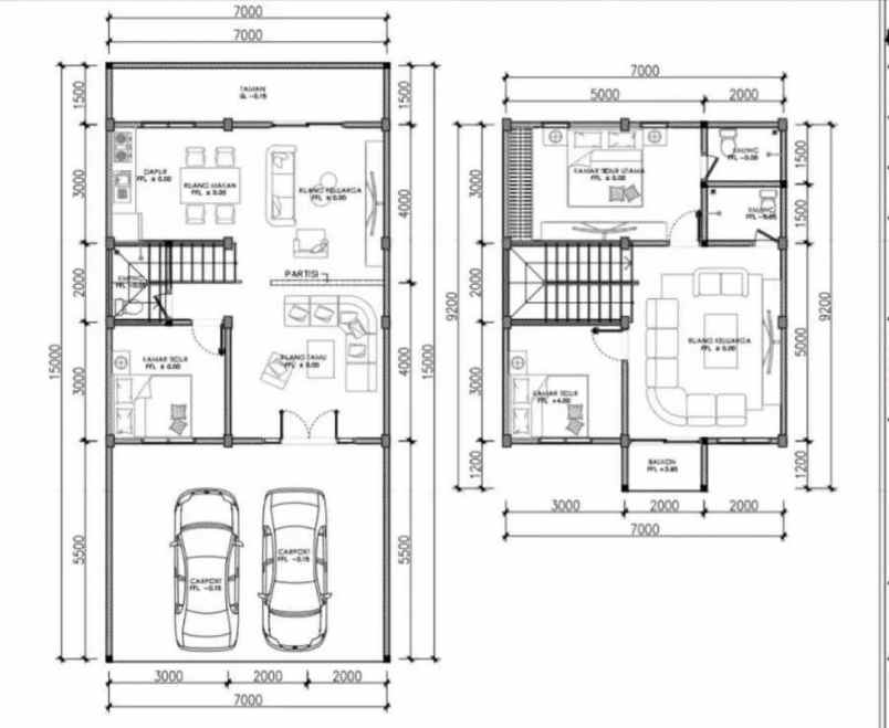 rumah baru gress lokasi sawojajar 1 kota malang