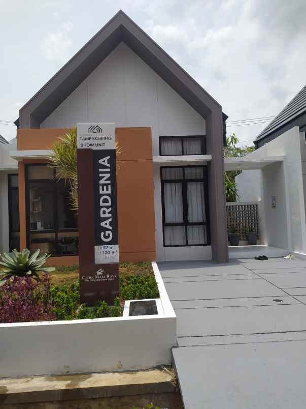 rumah cluster tampak siring