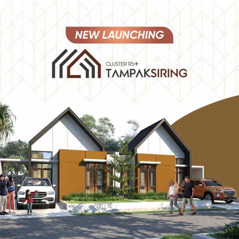 rumah cluster tampak siring