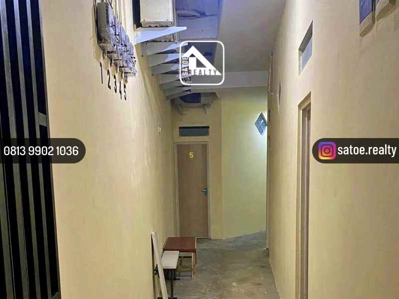 rumah dengan 10 kamar kost di jl bangka kemang