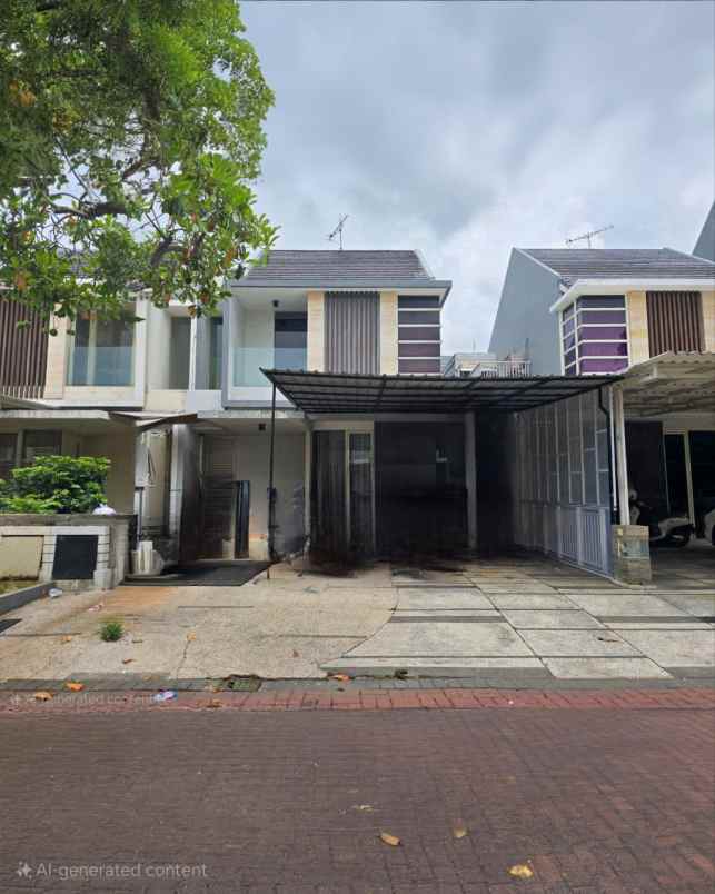 rumah eastcoast park pakuwon city strategis minimalis