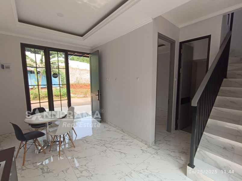 rumah elegan dalam cluster di cibubur city