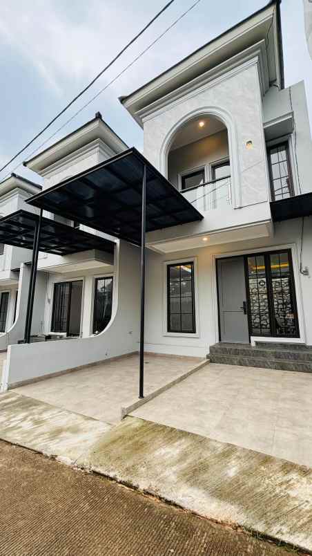 rumah elegan dalam cluster di cibubur city