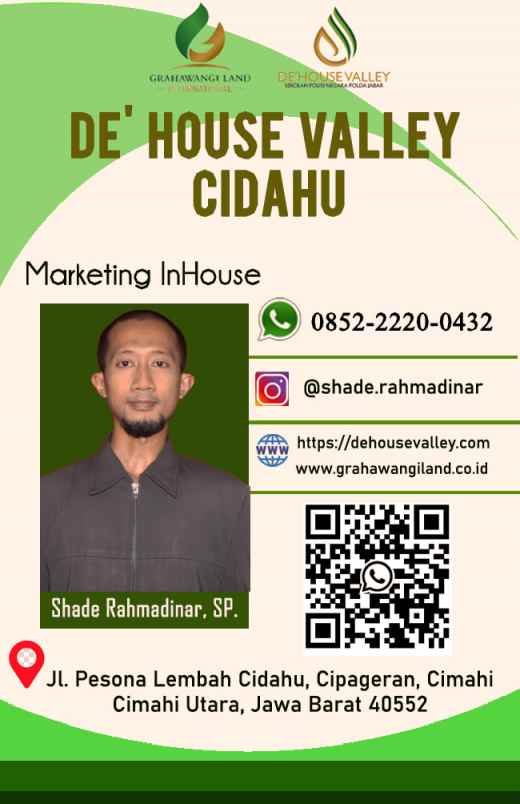 rumah jalan pesona lembah cidahu