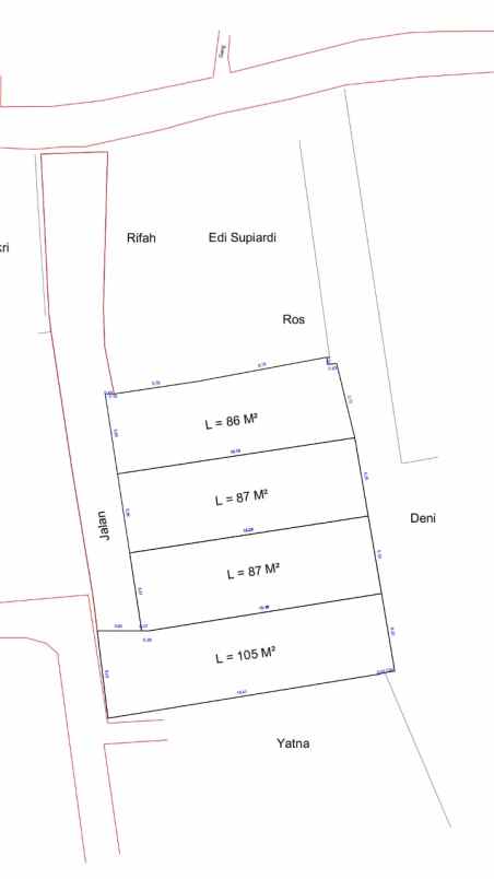 rumah mini cluster 2 lantai di sukmajaya depok