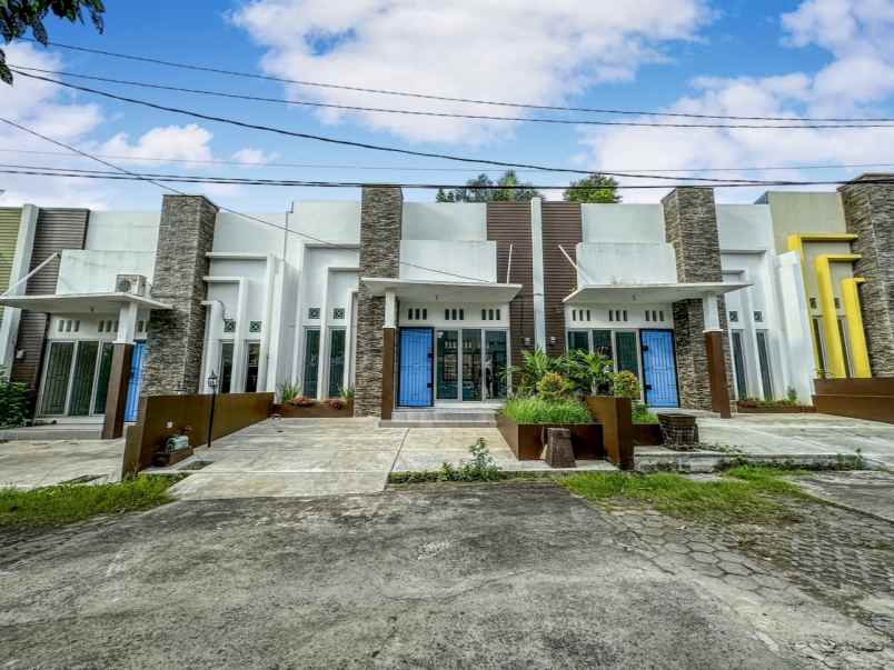 rumah modern di kenten palembang