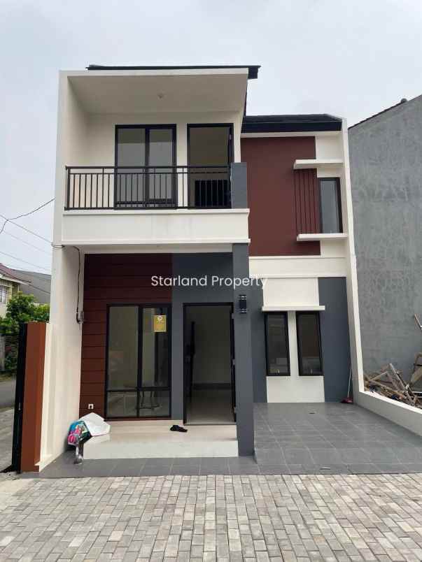 rumah modern minimalis di area bintaro