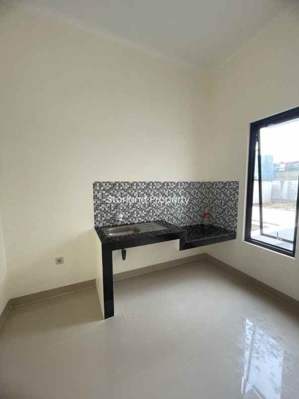 rumah modern minimalis di area bintaro