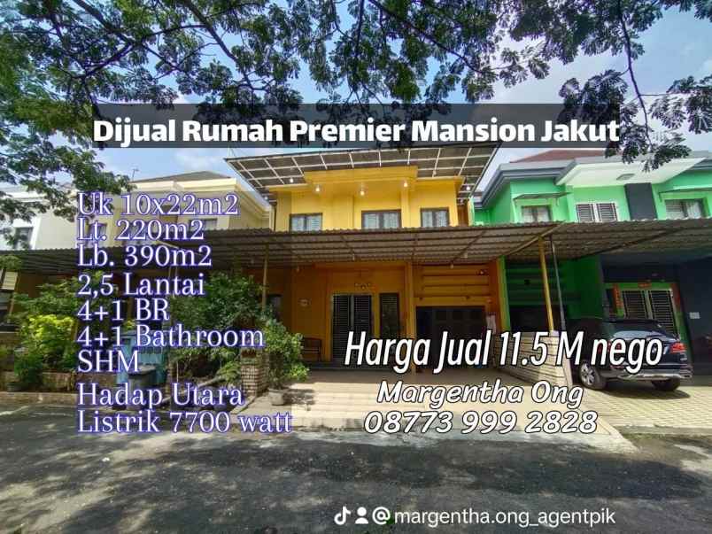 rumah premier mansion bandengan jakut hadap utara