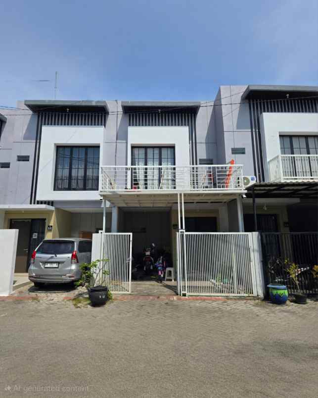 rumah regency one babatan pantai minimalis siap huni