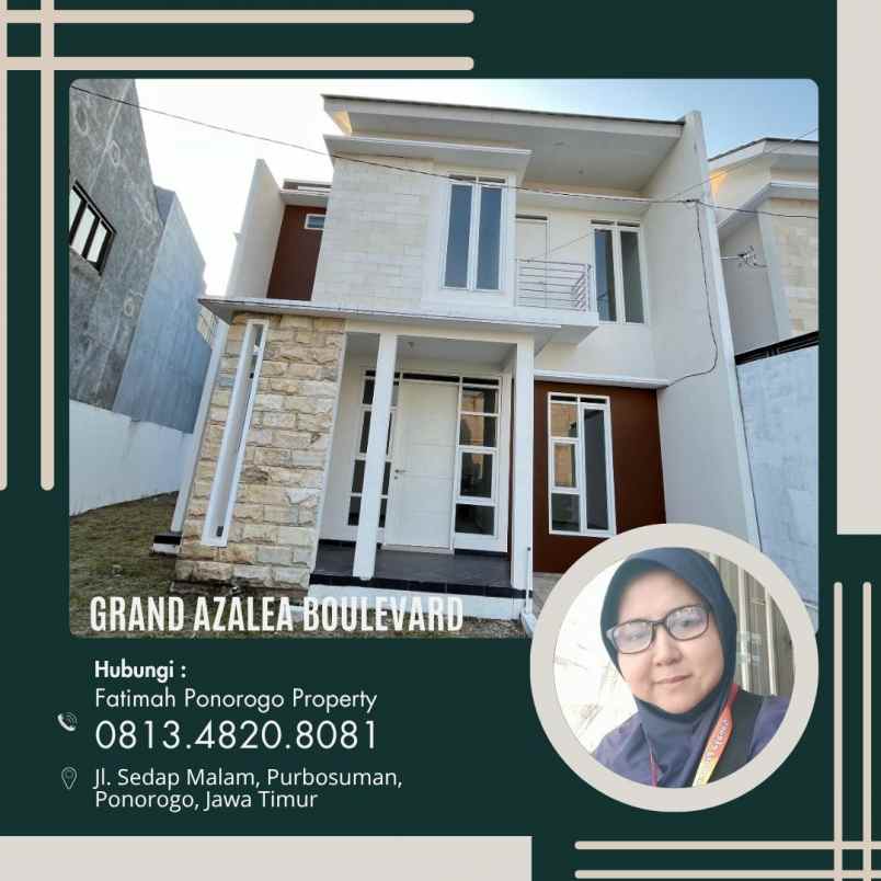 rumah syariah di tengah kota 1unit terakhir ponorogo
