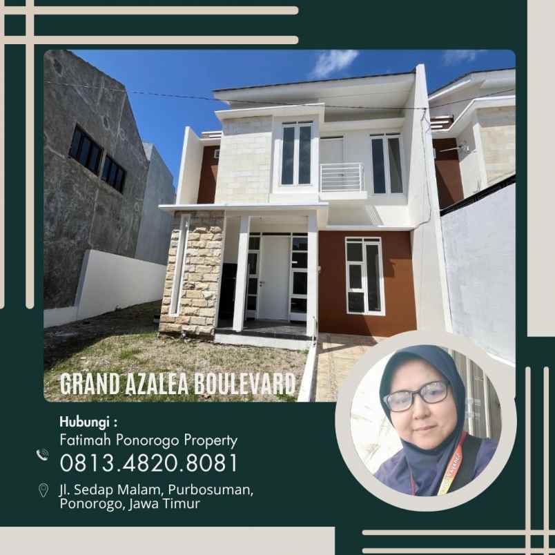 rumah syariah di tengah kota 1unit terakhir ponorogo