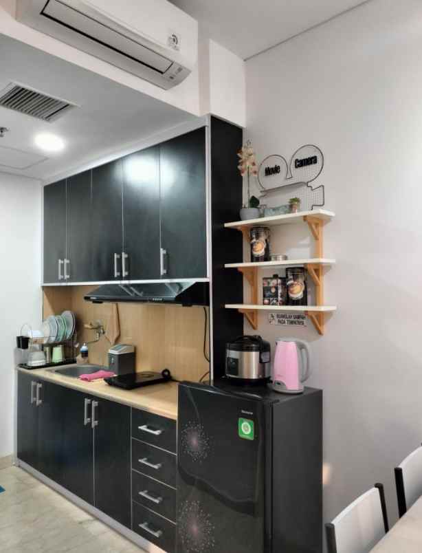 sewa apartemen podomoro city deli medan type 2 bedroom