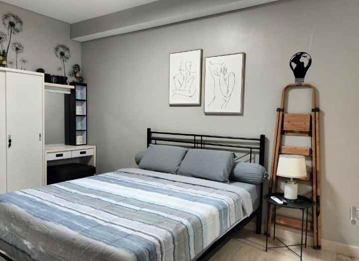 sewa apartemen podomoro city deli medan type 2 bedroom