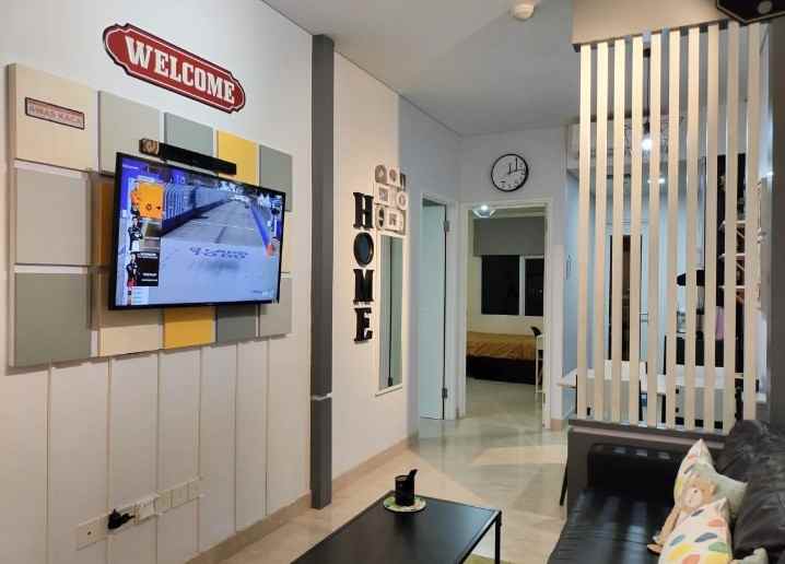 sewa apartemen podomoro city deli medan type 2 bedroom
